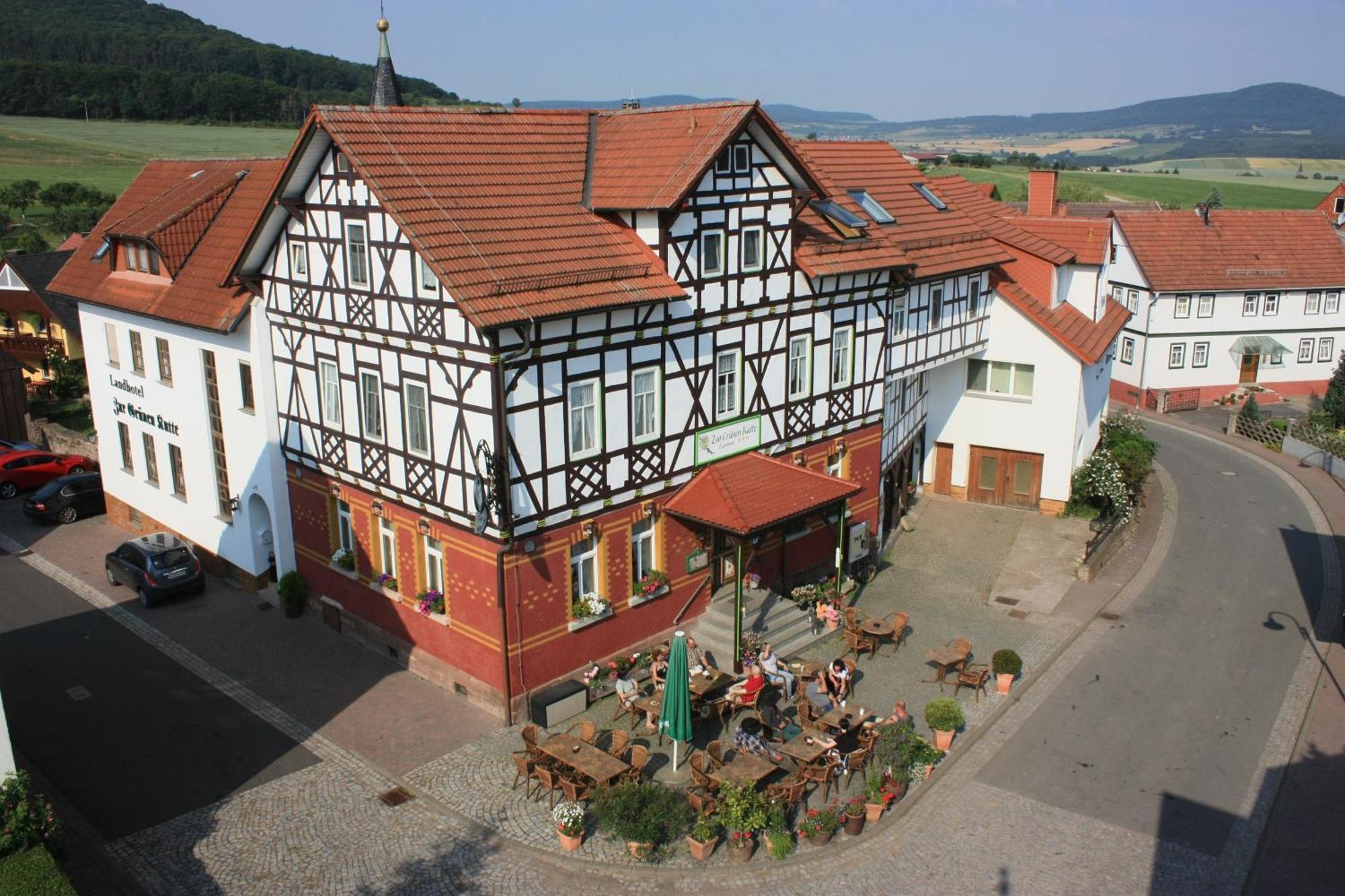 Landhotel Zur Gruenen Kutte Bernshausen Kültér fotó