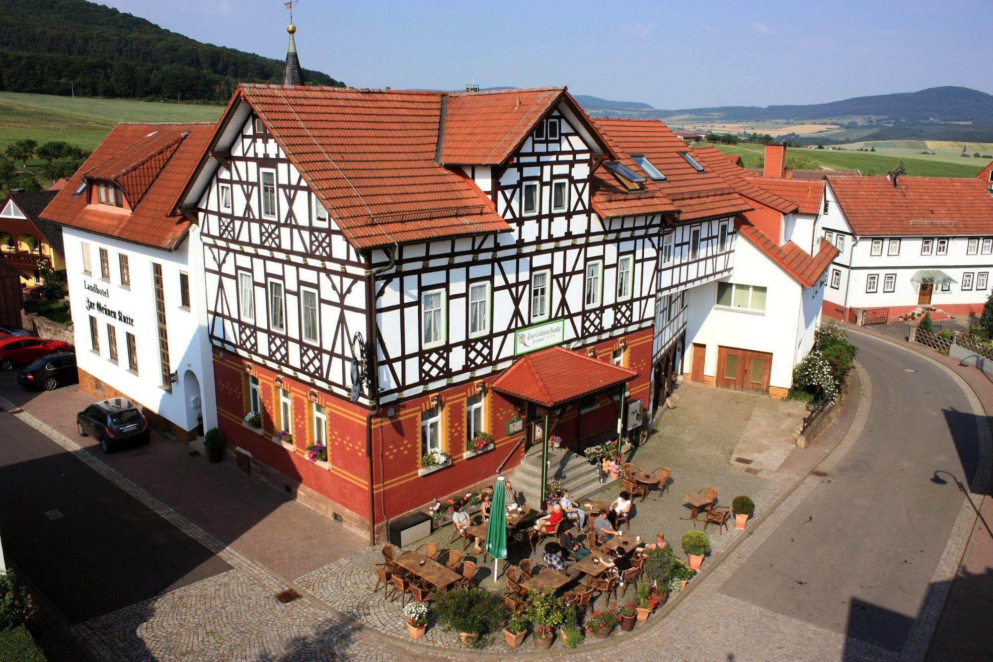 Landhotel Zur Gruenen Kutte Bernshausen Kültér fotó